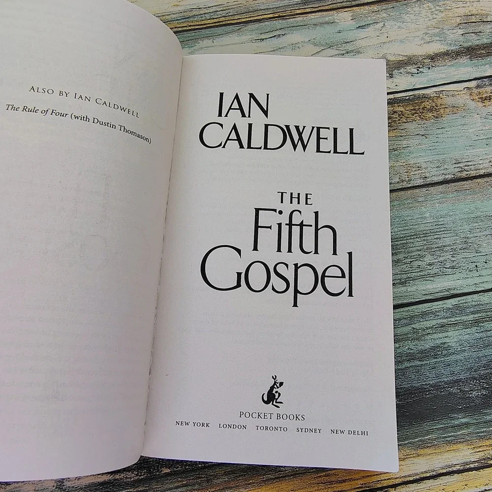 The Fifth Gospel by Ian Caldwell 2015 Paperback Book‎ Thriller Drama